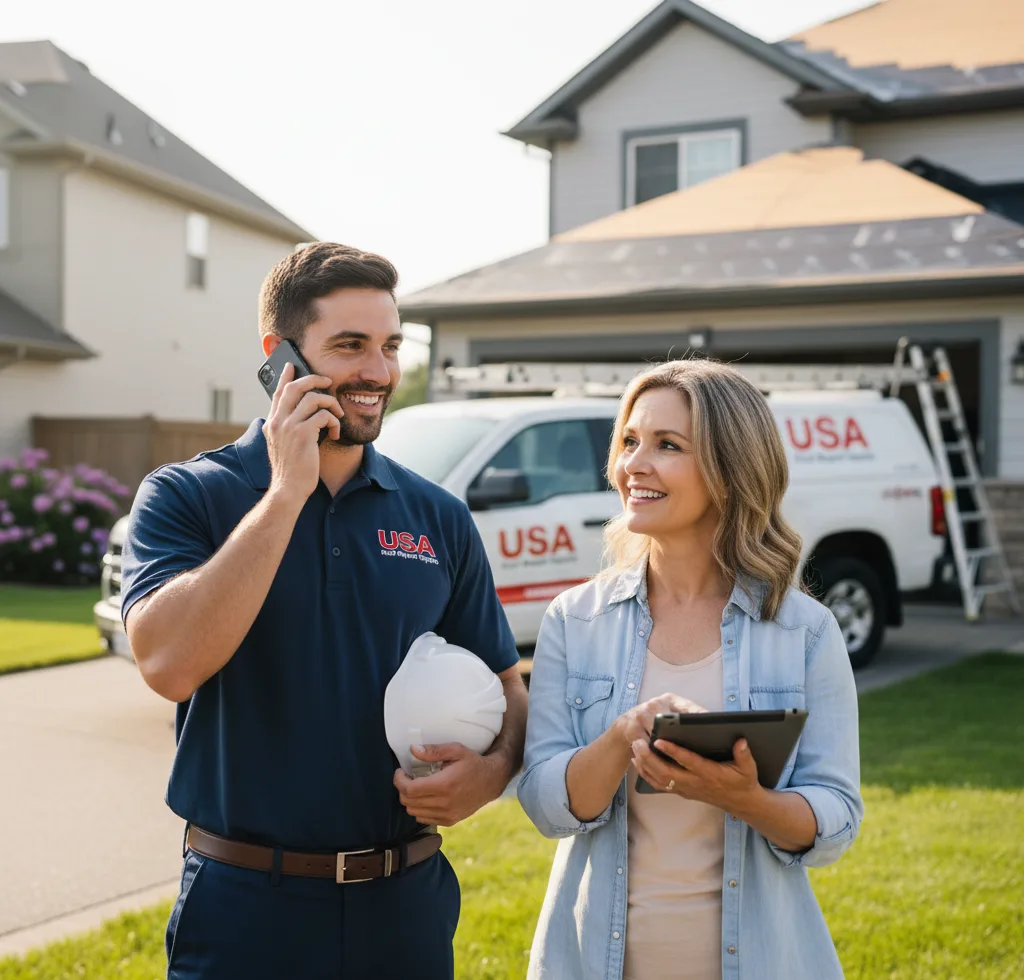 USA Roof Repair Experts customer support in Gilcrest